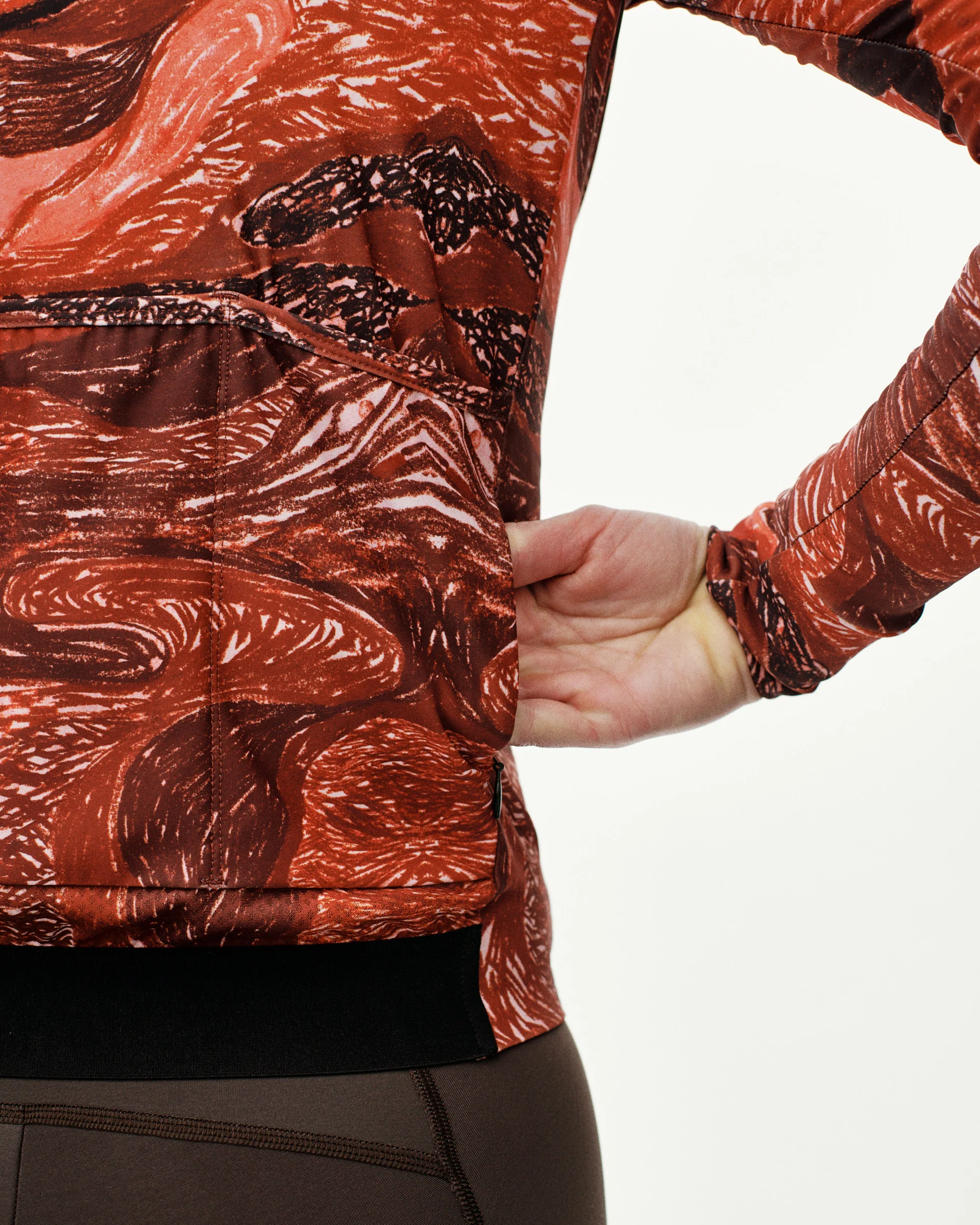 PNS T.K.O. Mechanism Women's Long Sleeve Jersey T.K.O. Red - Image 8