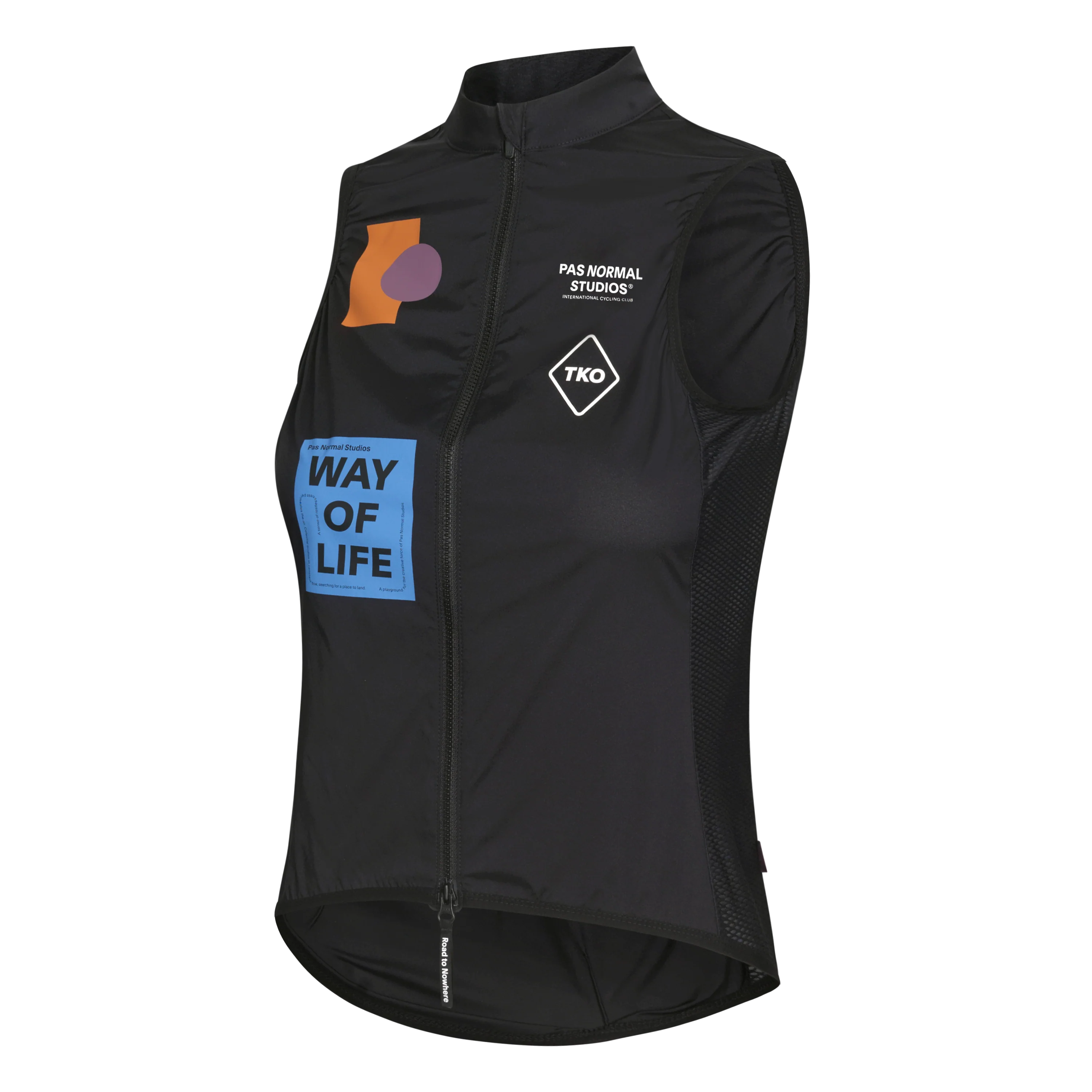 PNS T.K.O. Mechanism Women's Stow Away Gilet Black - Image 3