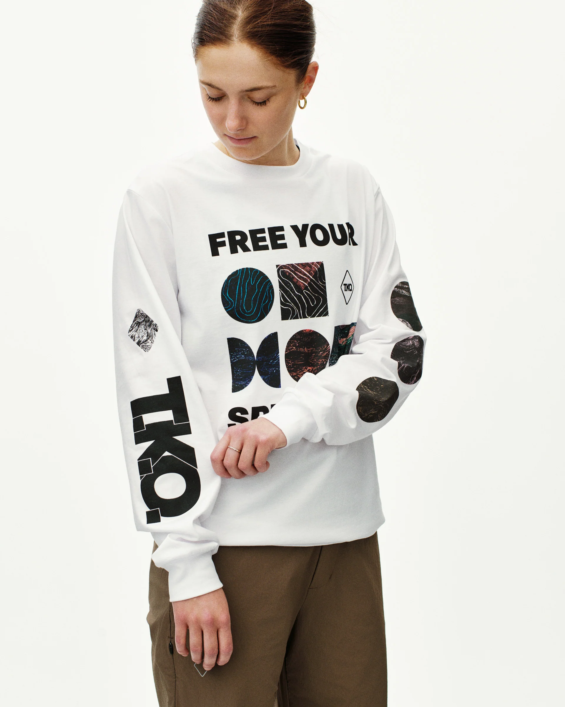 PNS T.K.O. Off-Race Long Sleeve T-Shirt White - Image 7
