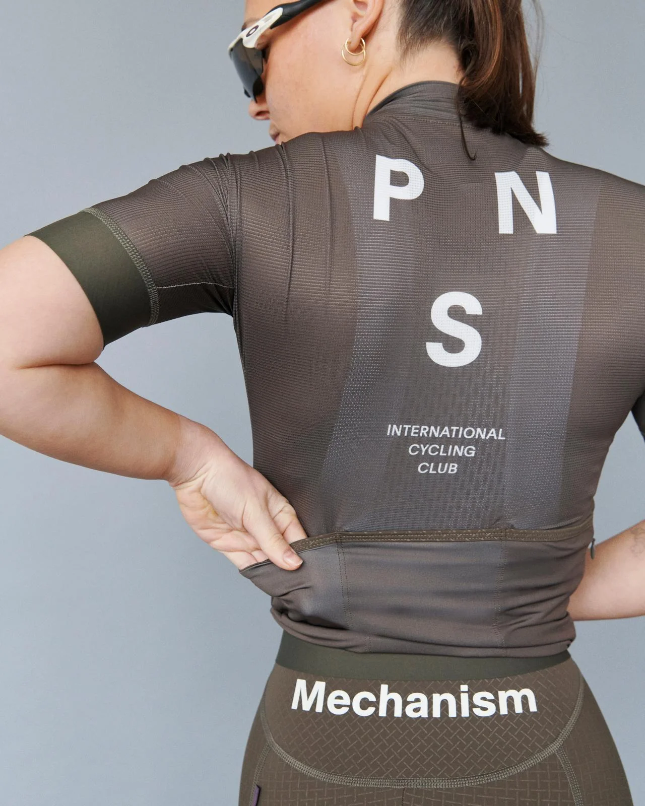 PNS x Oakley Mechanism Women's Jersey Black Olive - Image 5
