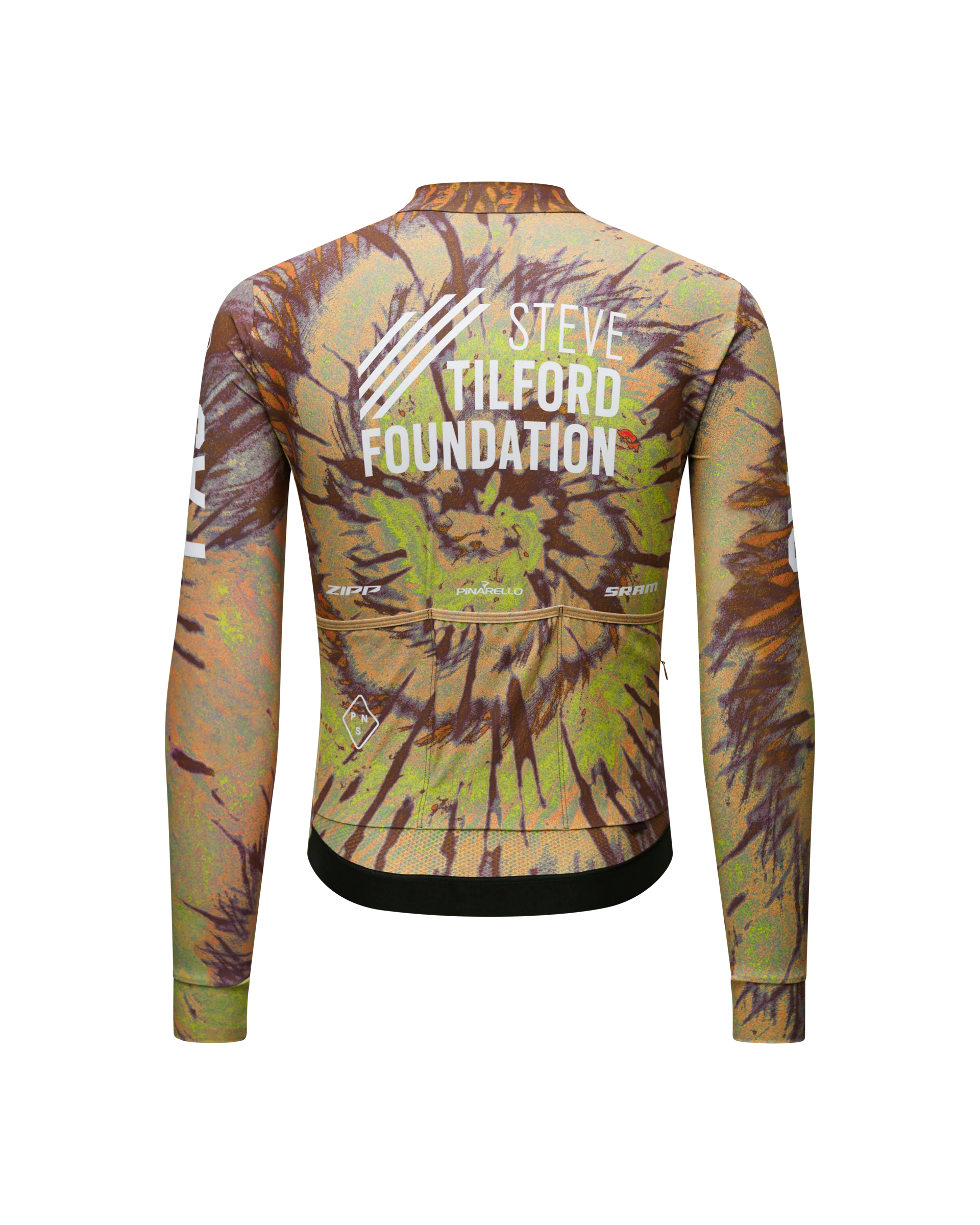 PNS x STFR Mechanism Men's Long Sleeve Jersey Beige - Image 3