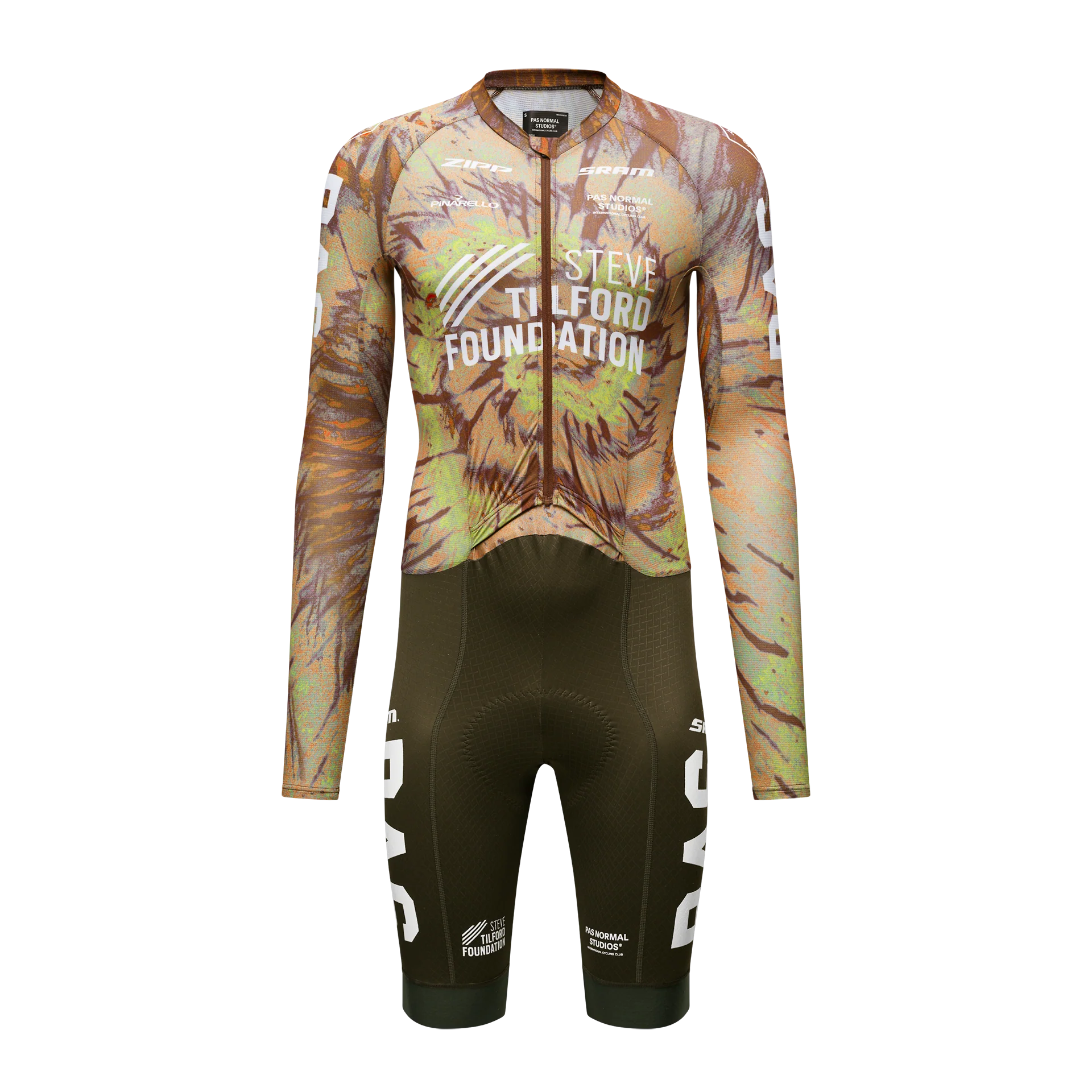 PNS x STFR Mechanism Men's Long Sleeve Speedsuit Beige