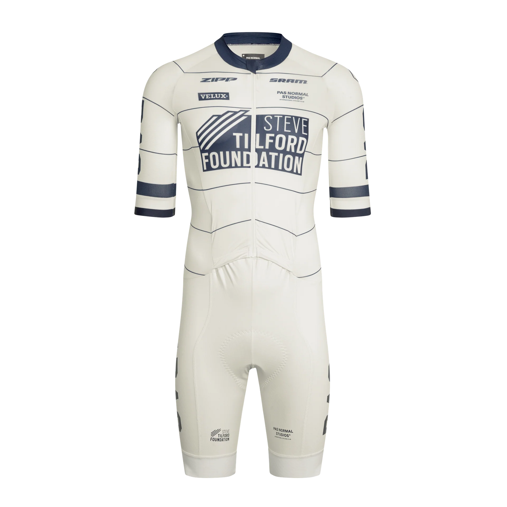 PNS x STFR Mechanism Men's Speedsuit Off-White