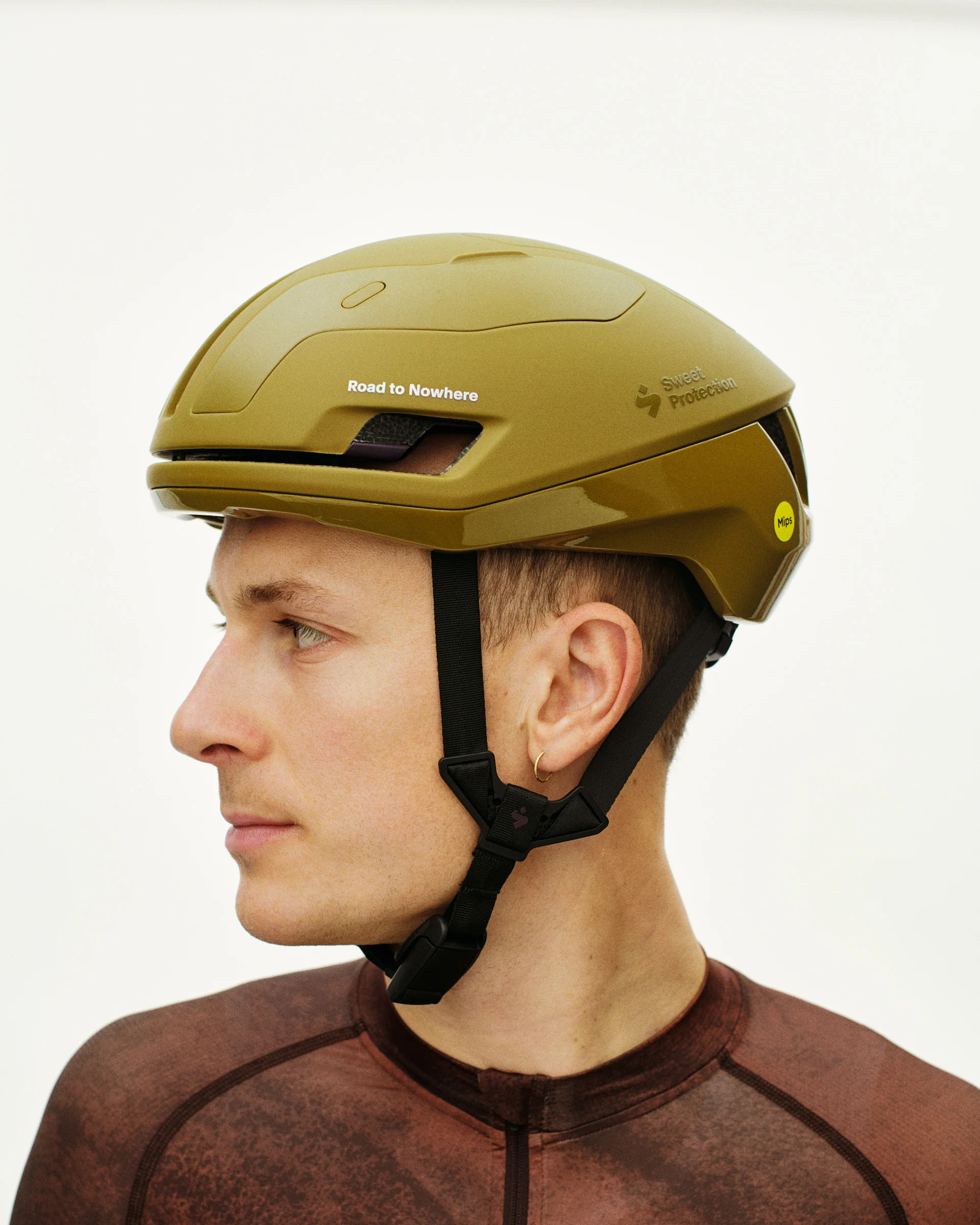 PNS x Sweet Protection Falconer Aero 2Vi MIPS Helmet Khaki Green - Image 2