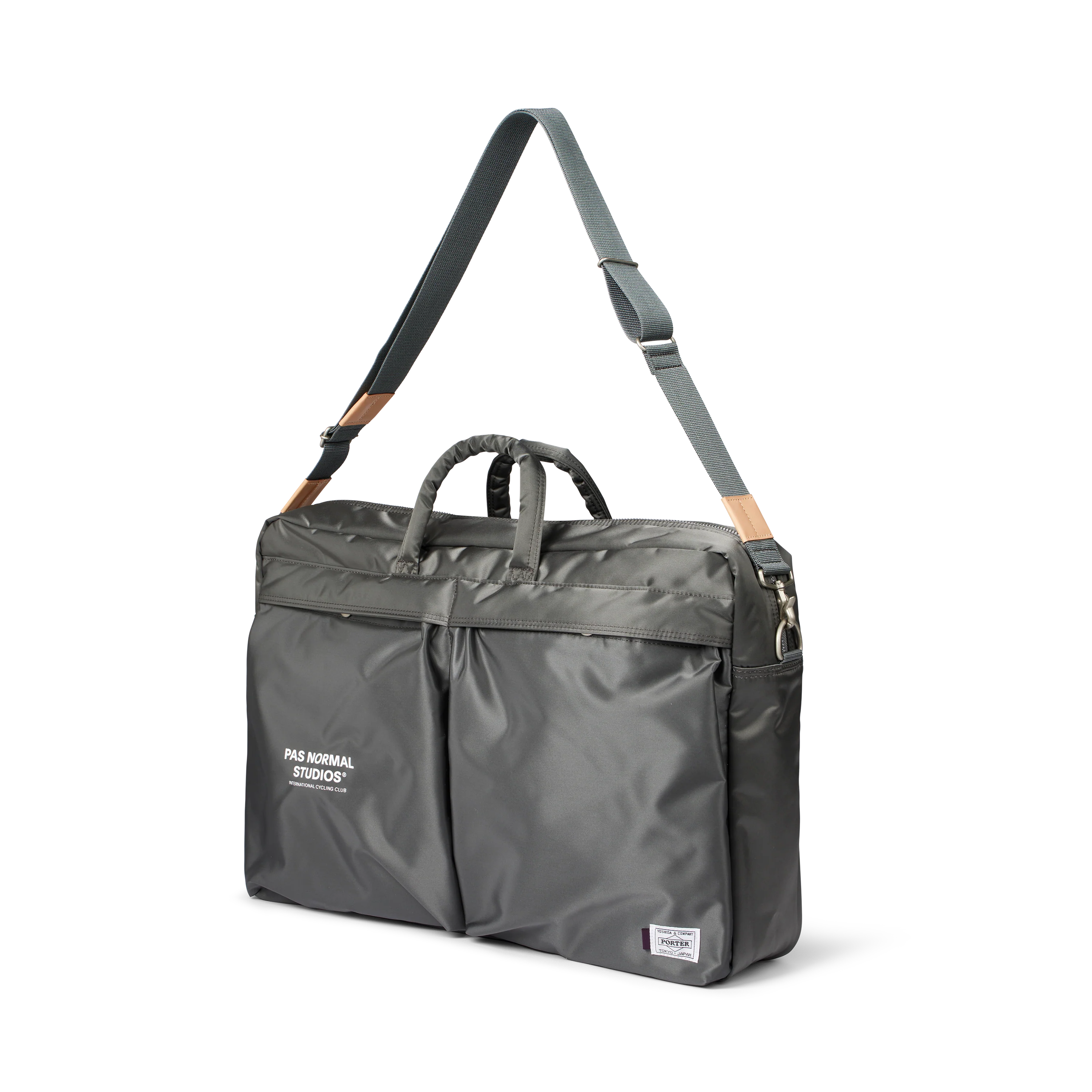 Porter-Yoshida x PNS 2-Way Briefcase Grey