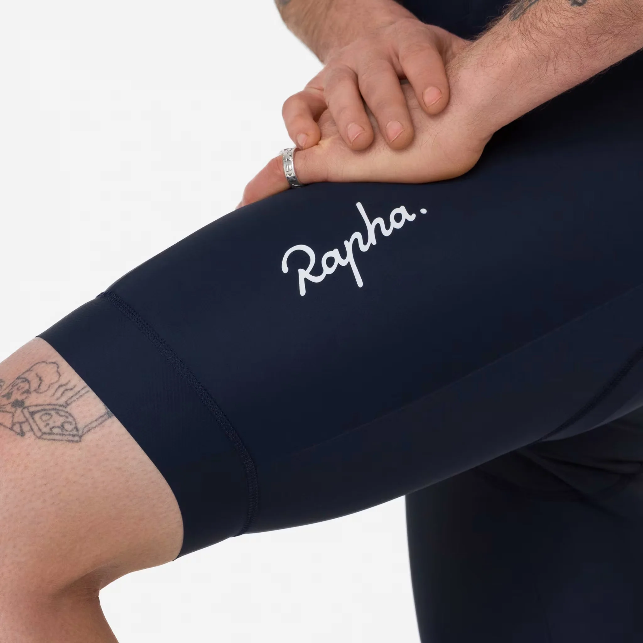Rapha Core Men's Bib Shorts Dark Navy/White - Image 5