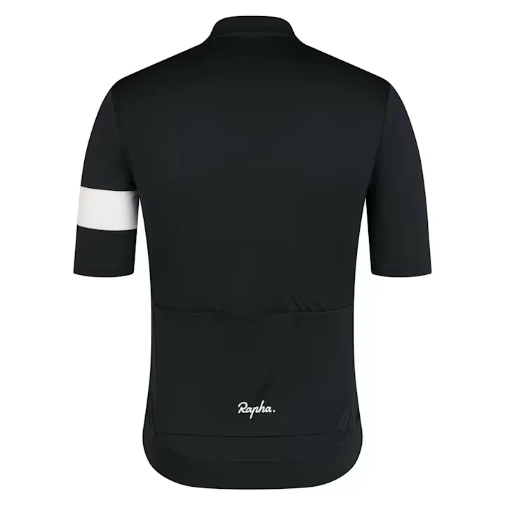 Rapha Core Men's Jersey Black/White - Image 3