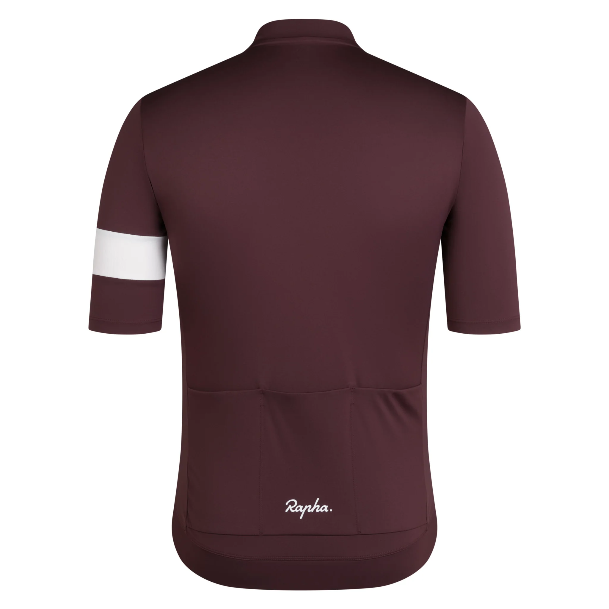 Rapha Core Men's Jersey Fudge/White Alyssum - Image 2