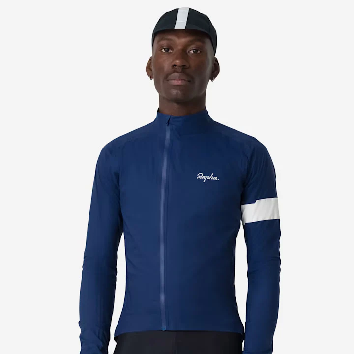 Rapha Core Men's Rain Jacket II Navy - Image 3