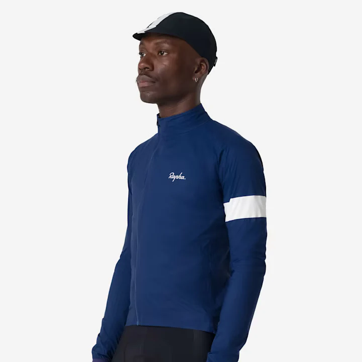 Rapha Core Men's Rain Jacket II Navy - Image 4