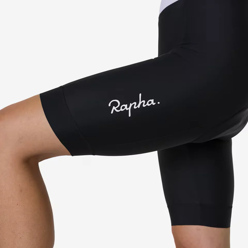 Rapha Core Women's Bib Shorts Black/White - Image 6