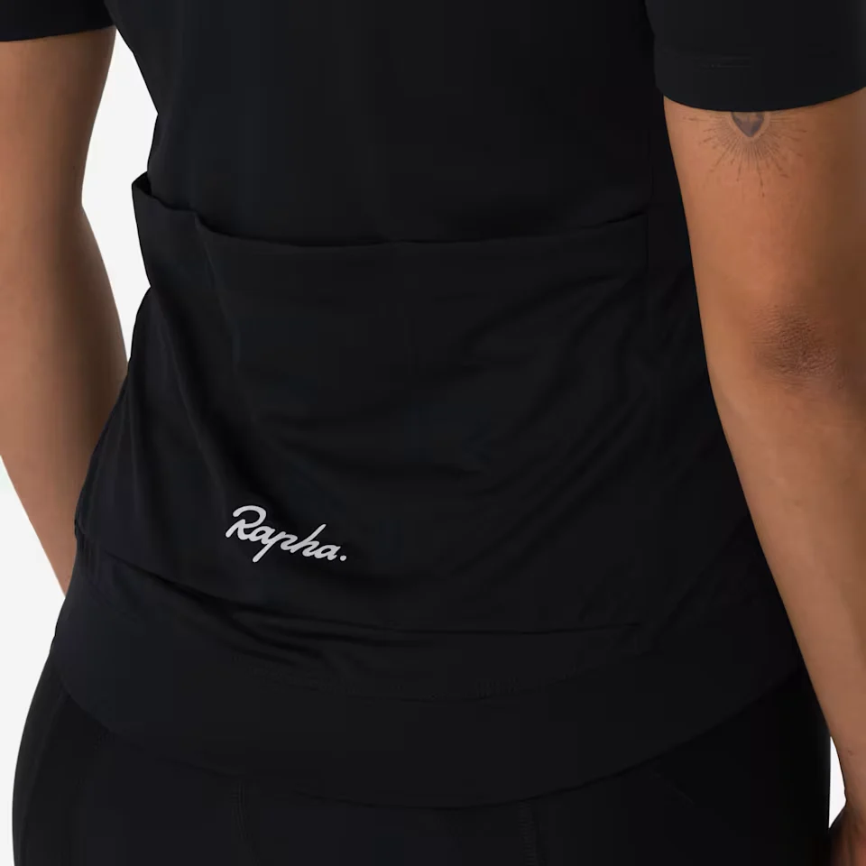 Rapha Core Women's Jersey Black/White - Image 4