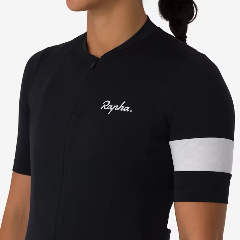 Rapha Core Women's Jersey Black/White - Image 5