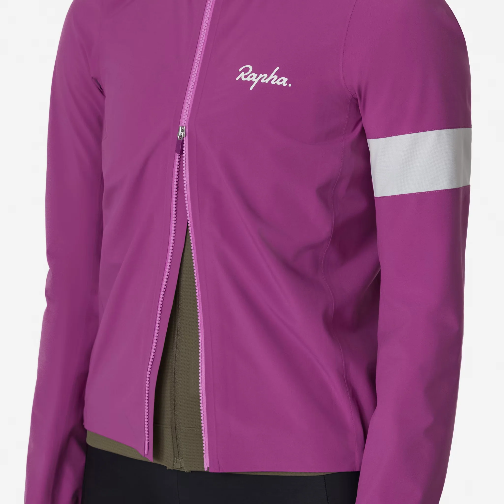 Rapha Core Women's Rain Jacket III Amethyst/White - Image 5