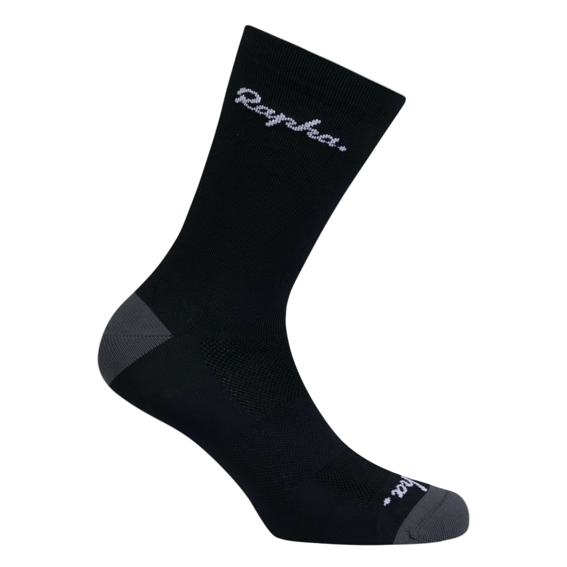 Rapha Logo Socks Black/Dark Grey