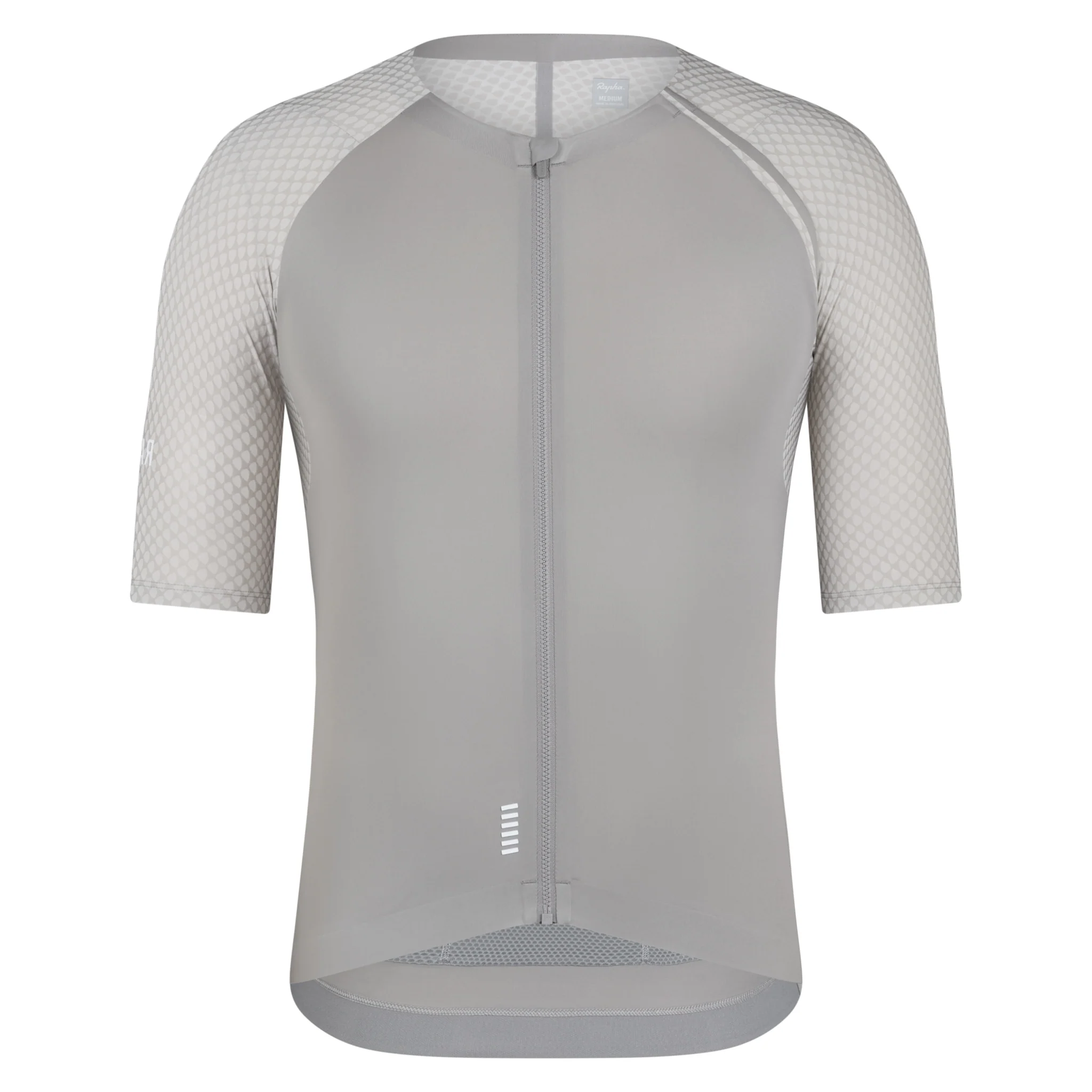 Rapha Men's Pro Team Aero Jersey IV Smoky Silver/White