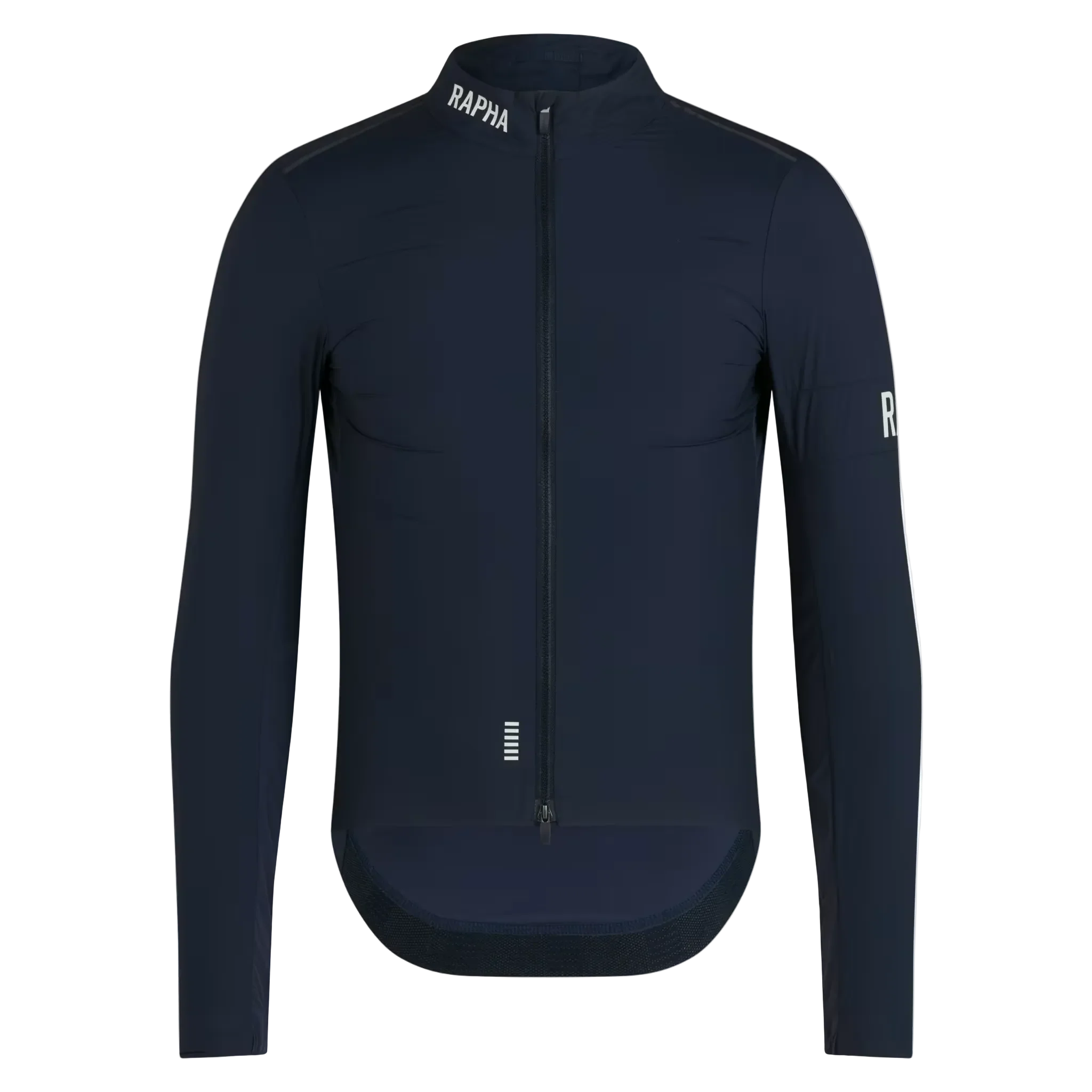 Rapha Men's Pro Team Lightweight Wind Jacket Carbon/White