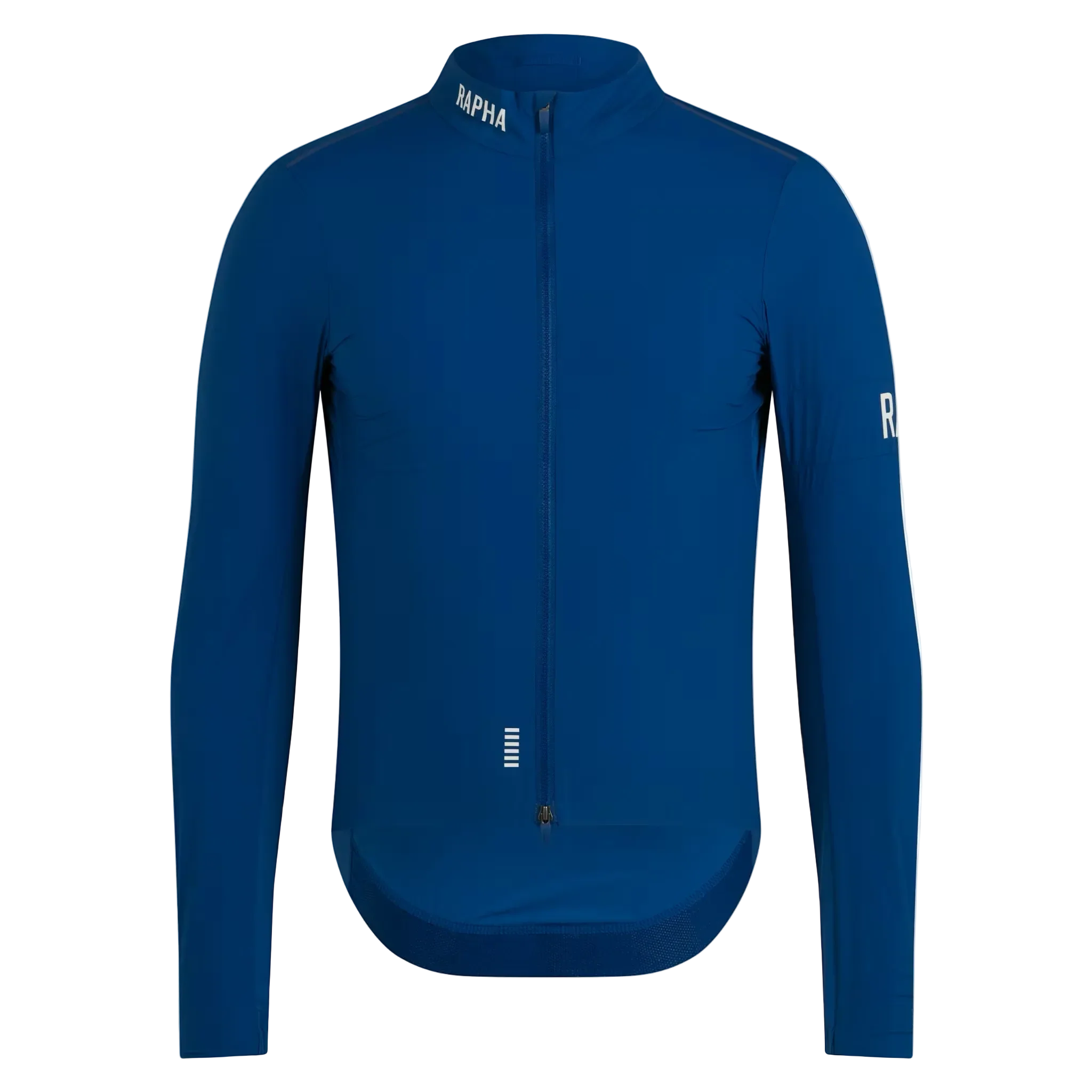 Rapha Men's Pro Team Lightweight Wind Jacket Fossil Blue/White