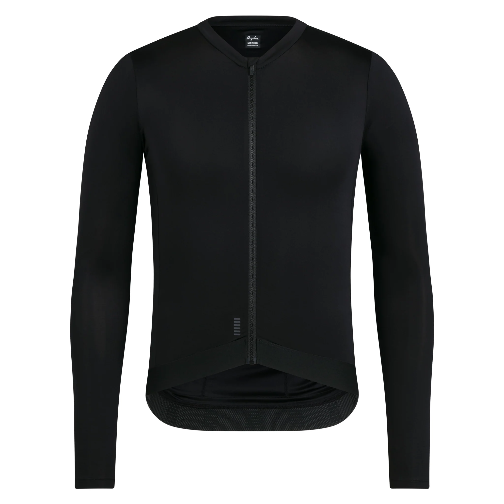 Rapha Men's Pro Team Long Sleeve Lightweight Jersey III Black/Dark Grey