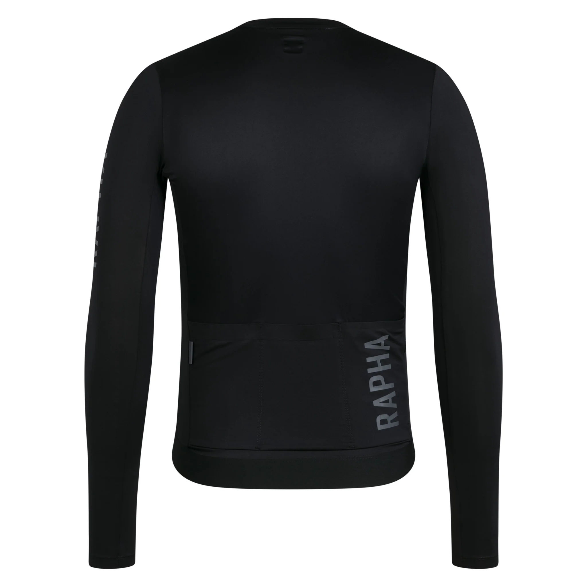 Rapha Men's Pro Team Long Sleeve Lightweight Jersey III Black/Dark Grey - Image 2