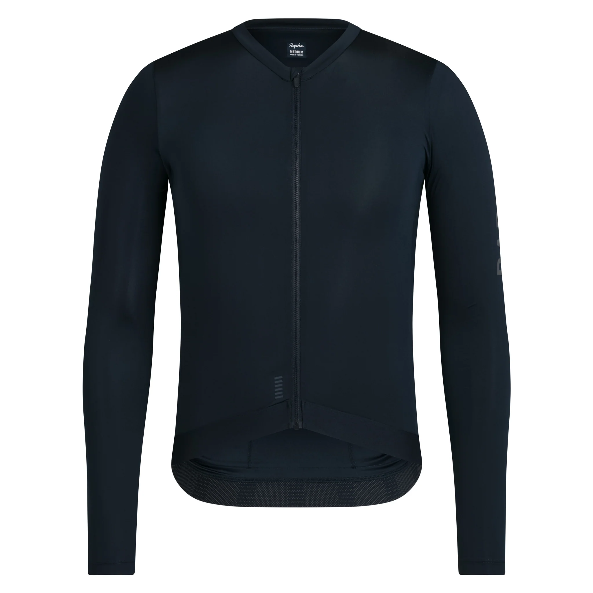 Rapha Men's Pro Team Long Sleeve Lightweight Jersey III Carbon/Dark Grey