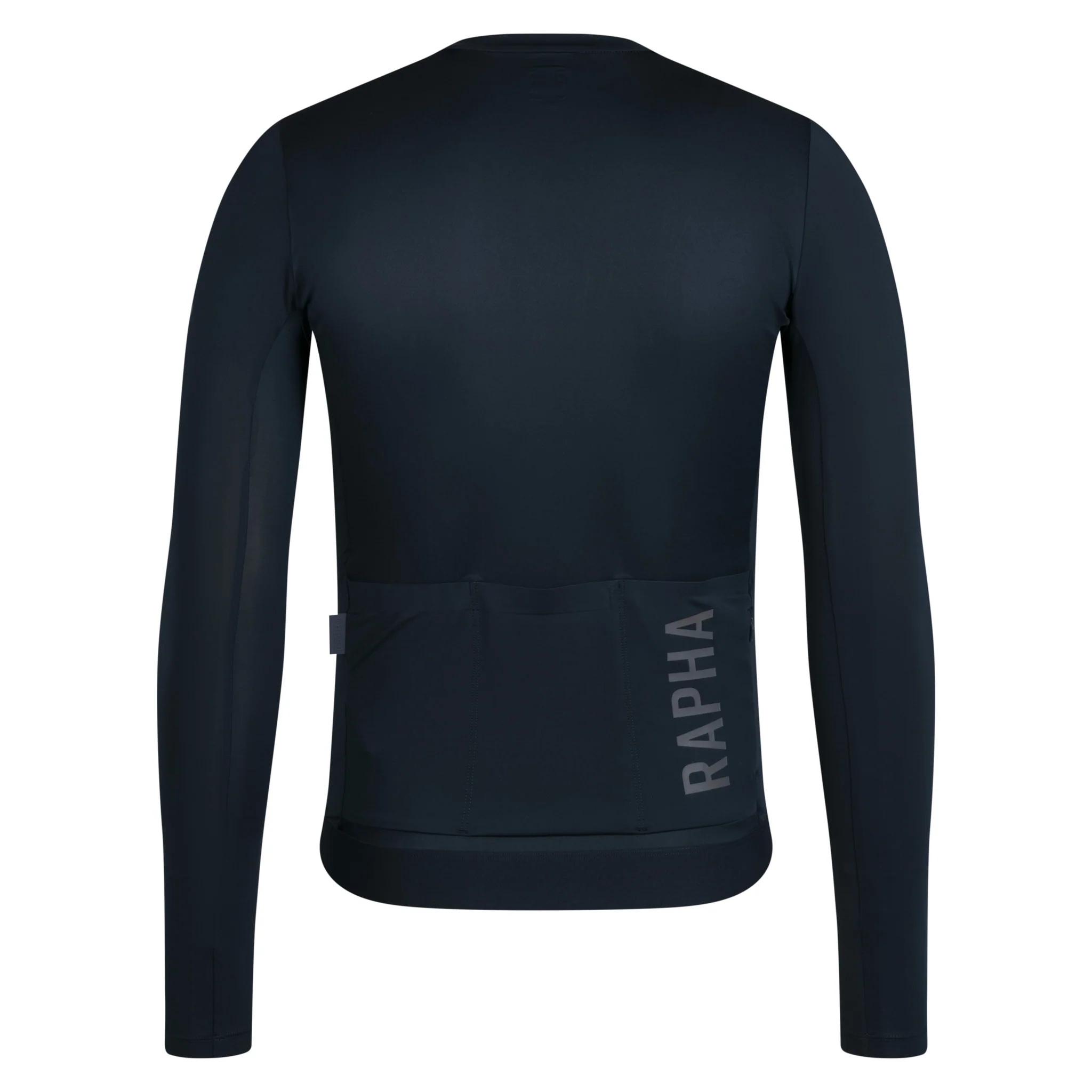 Rapha Men's Pro Team Long Sleeve Lightweight Jersey III Carbon/Dark Grey - Image 2