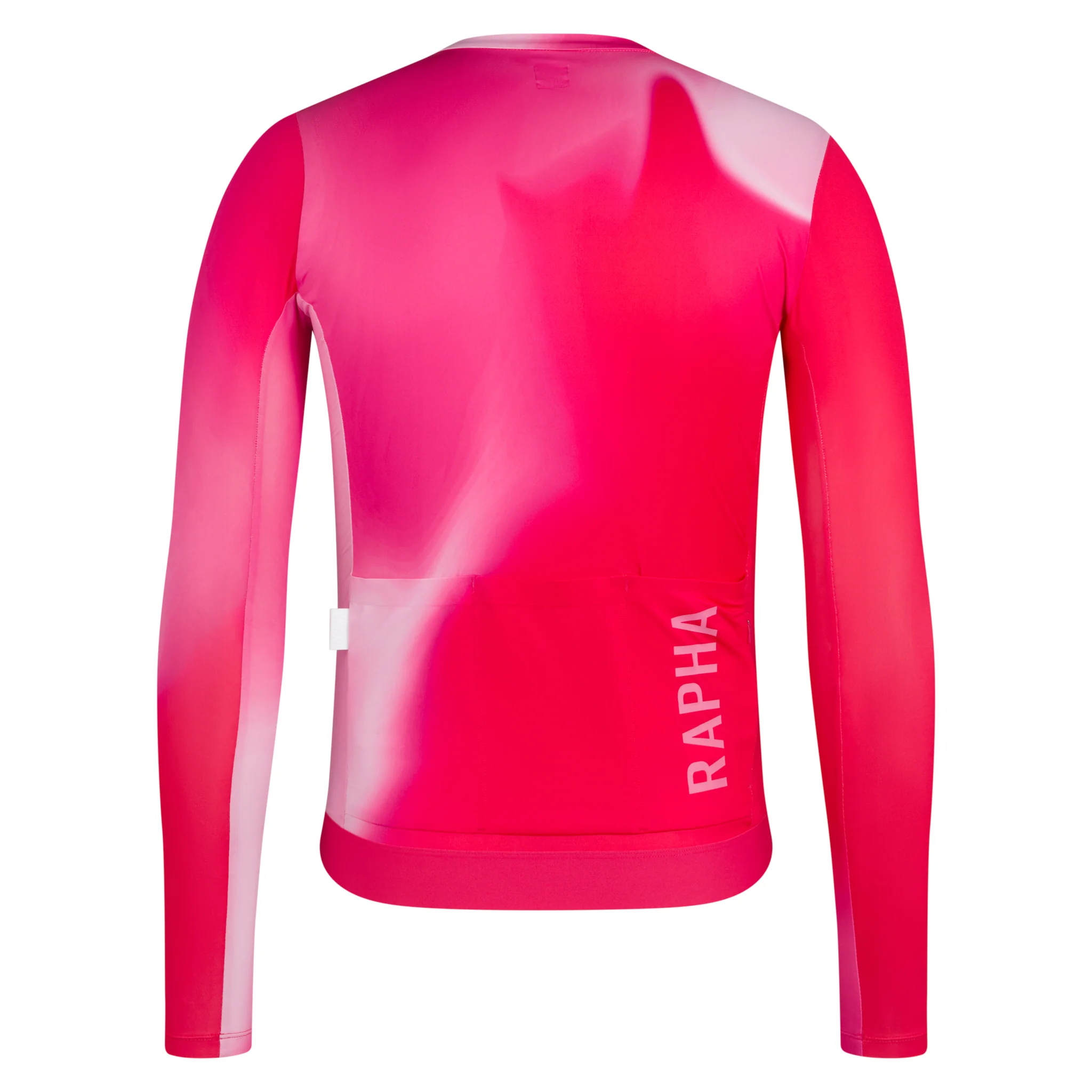Rapha Men's Pro Team Long Sleeve Lightweight Jersey III Surface Print - Pink - Image 2