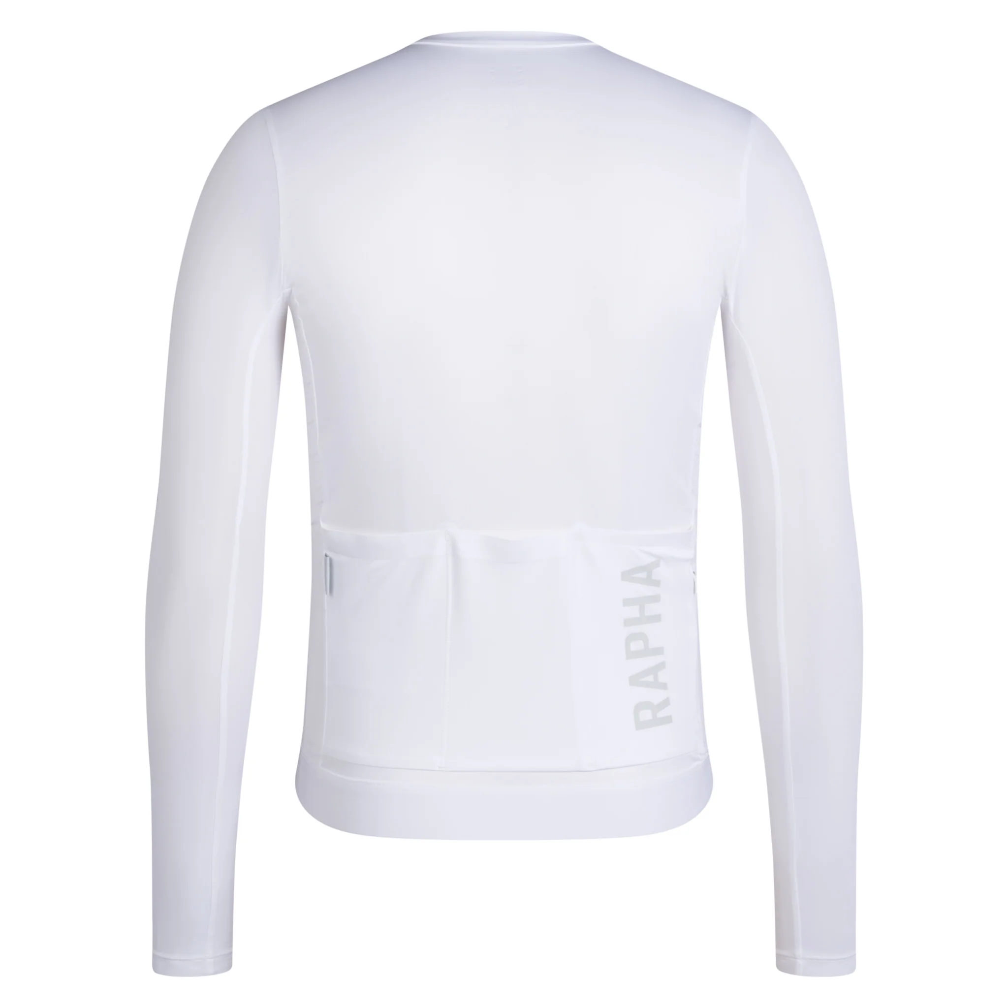 Rapha Men's Pro Team Long Sleeve Lightweight Jersey III White/Silver - Image 2