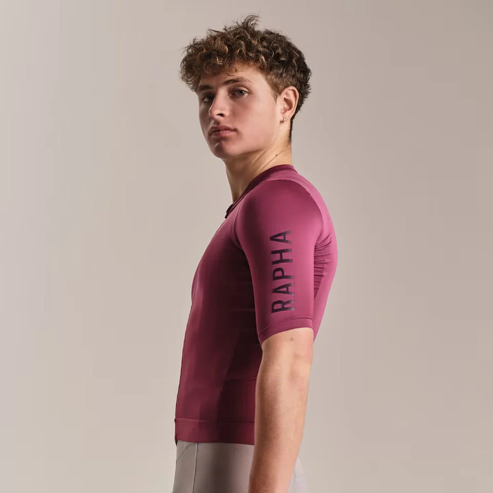 Rapha Men's Pro Team Training Jersey III Raspberry/Plum - Image 4
