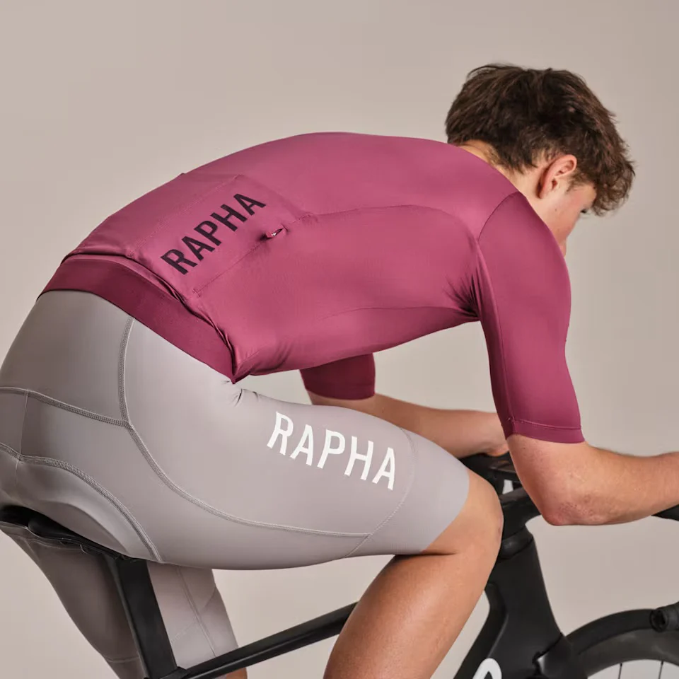 Rapha Men's Pro Team Training Jersey III Raspberry/Plum - Image 6