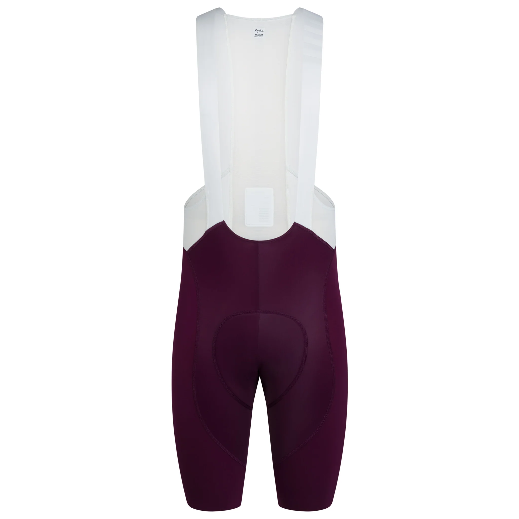 Rapha Pro Team Men's Bib Shorts III Regular Plum/White