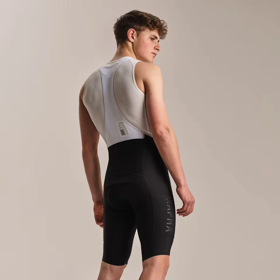 Rapha Pro Team Men's Cargo Bib Shorts Regular Black/White - Image 4