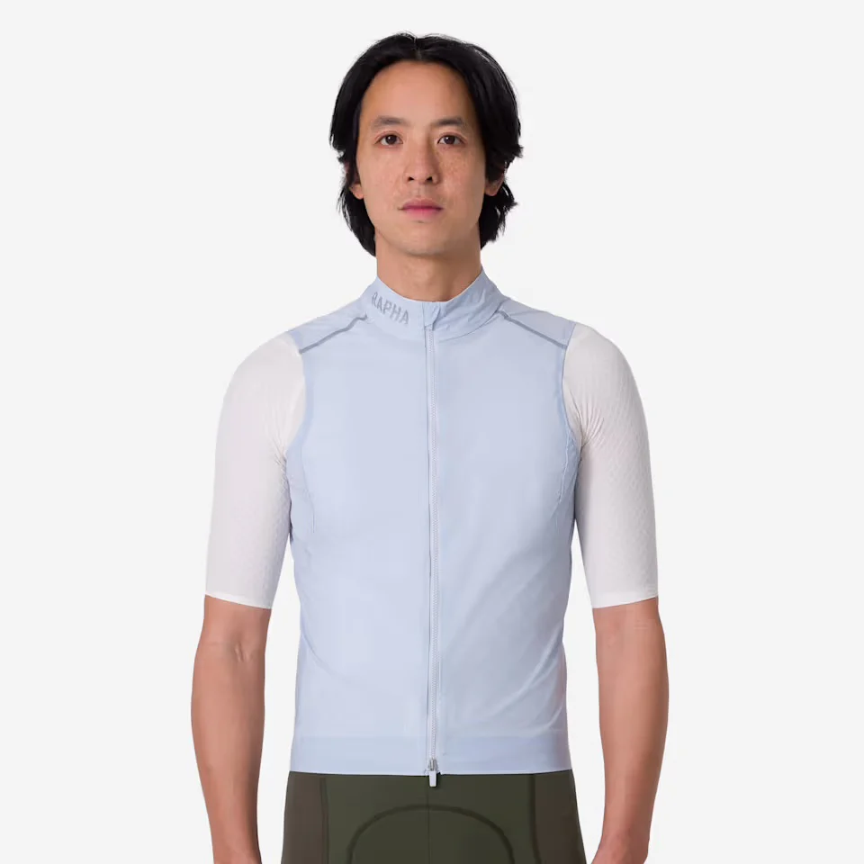 Rapha Pro Team Men's Gilet II Ice/Silver Reflective - Image 2