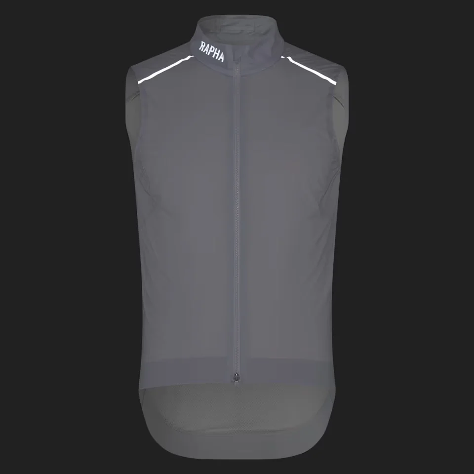 Rapha Pro Team Men's Gilet II Silver/White - Image 3