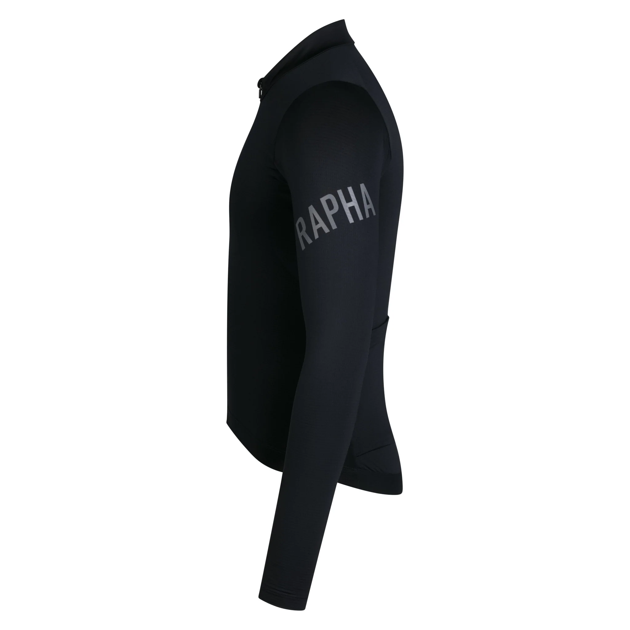 Rapha Pro Team Men's Longsleeve Midweight Jersey Black/White - Image 4