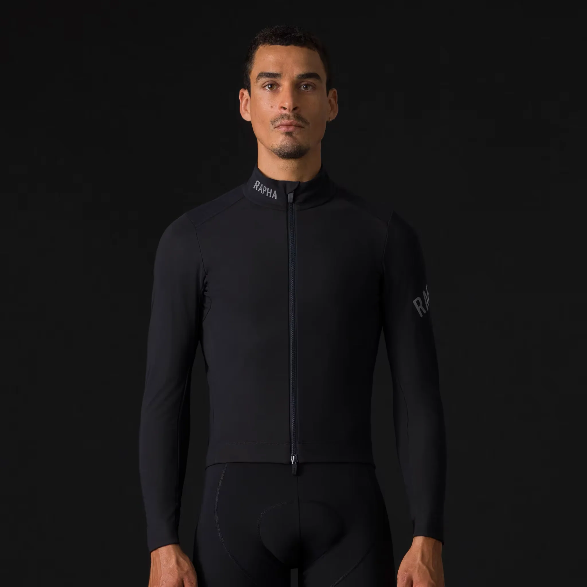 Rapha Pro Team Men's Shadow Winter Jacket Black/Silver Reflective - Image 2