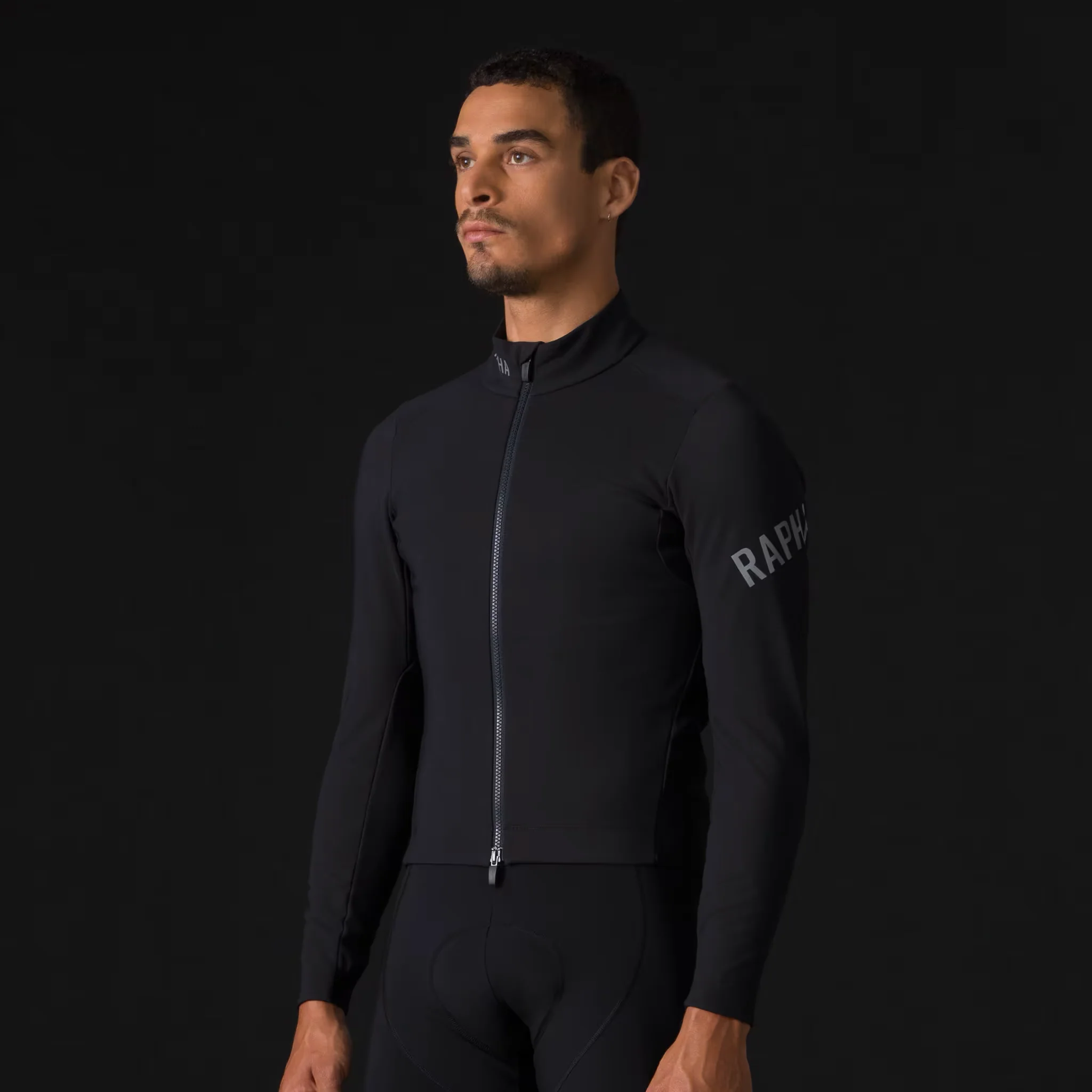 Rapha Pro Team Men's Shadow Winter Jacket Black/Silver Reflective - Image 4