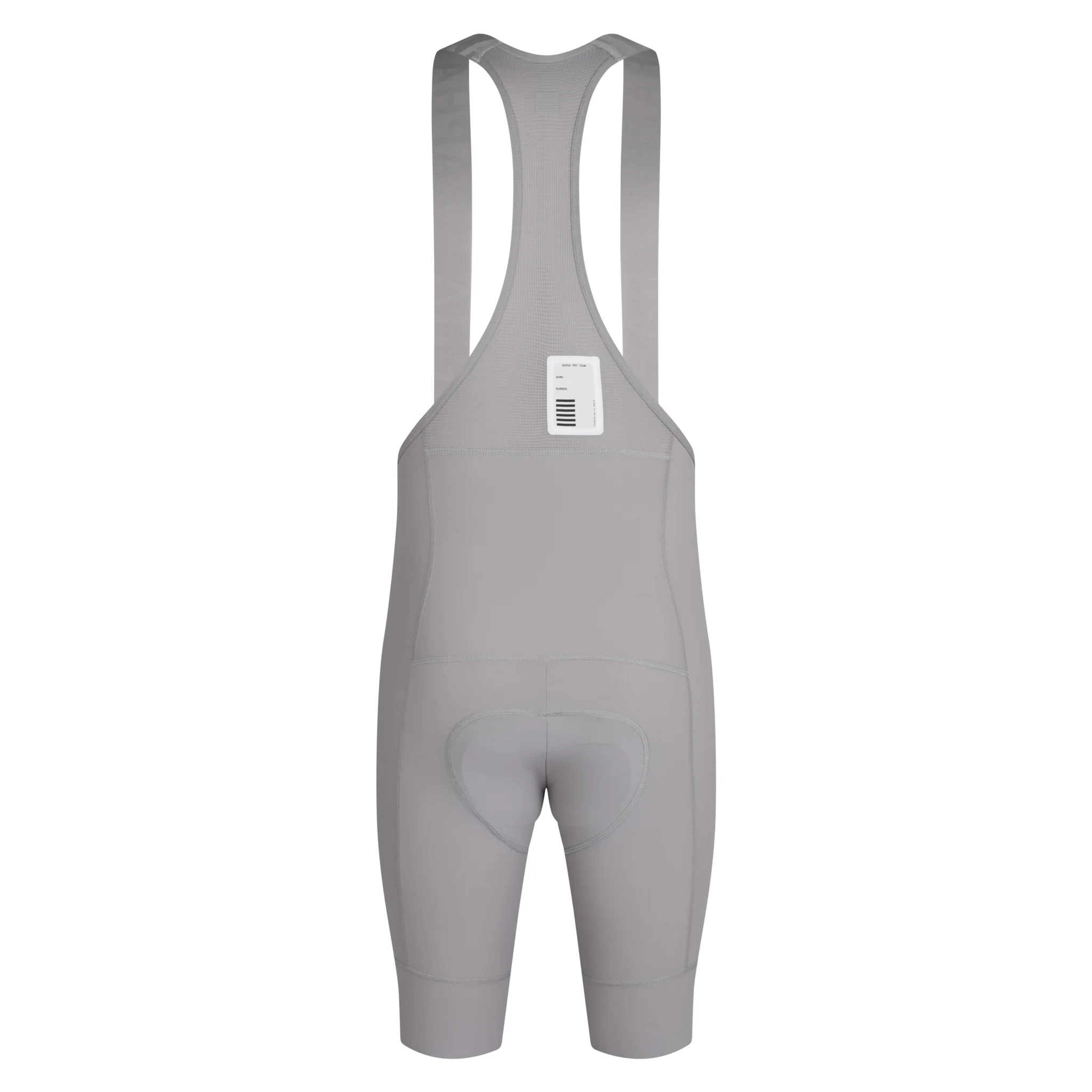 Rapha Pro Team Men's Training Bib Shorts II Regular Smoky Silver/Smoky Silver - Image 2