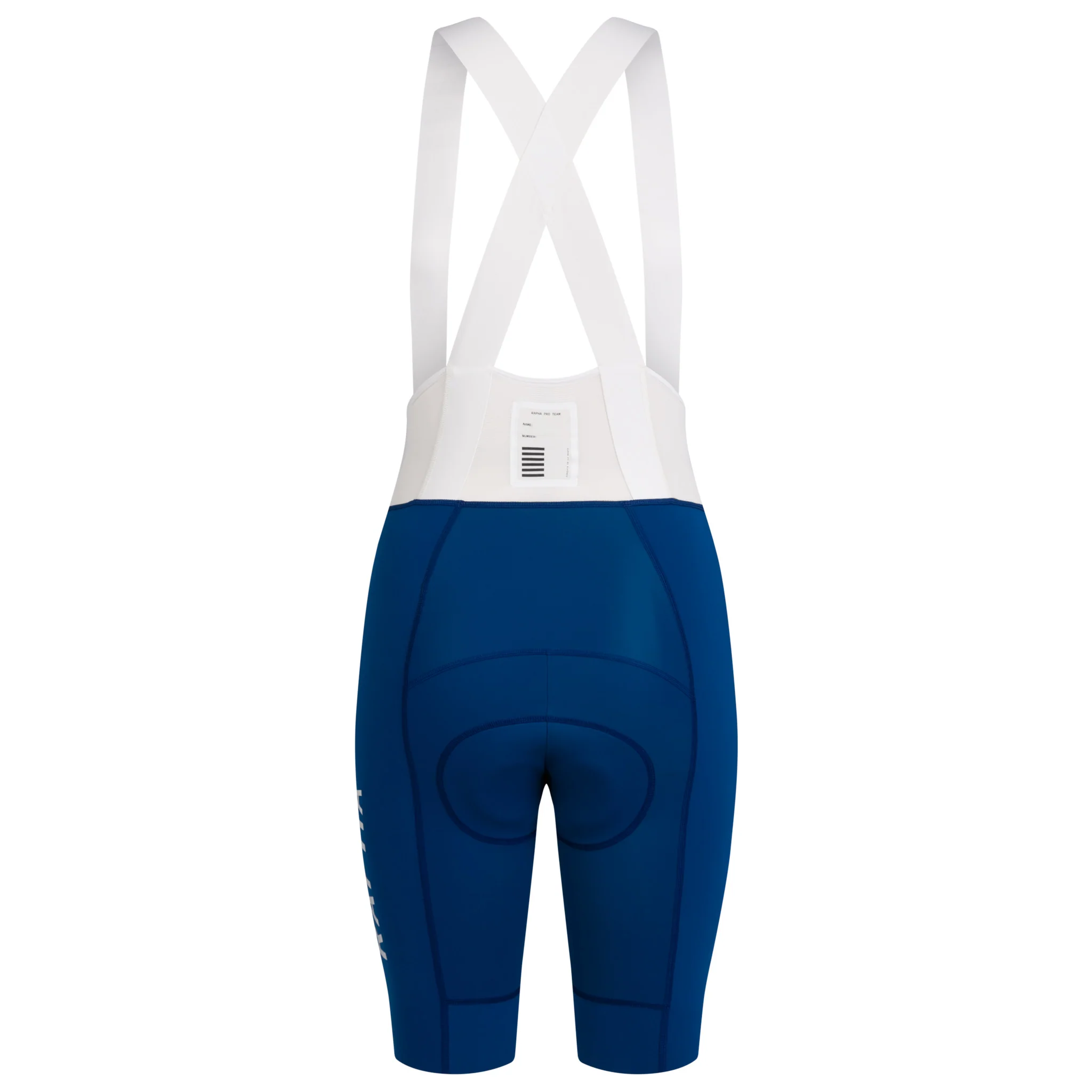 Rapha Pro Team Women's Bib Shorts III Regular Fossil Blue/White - Image 2