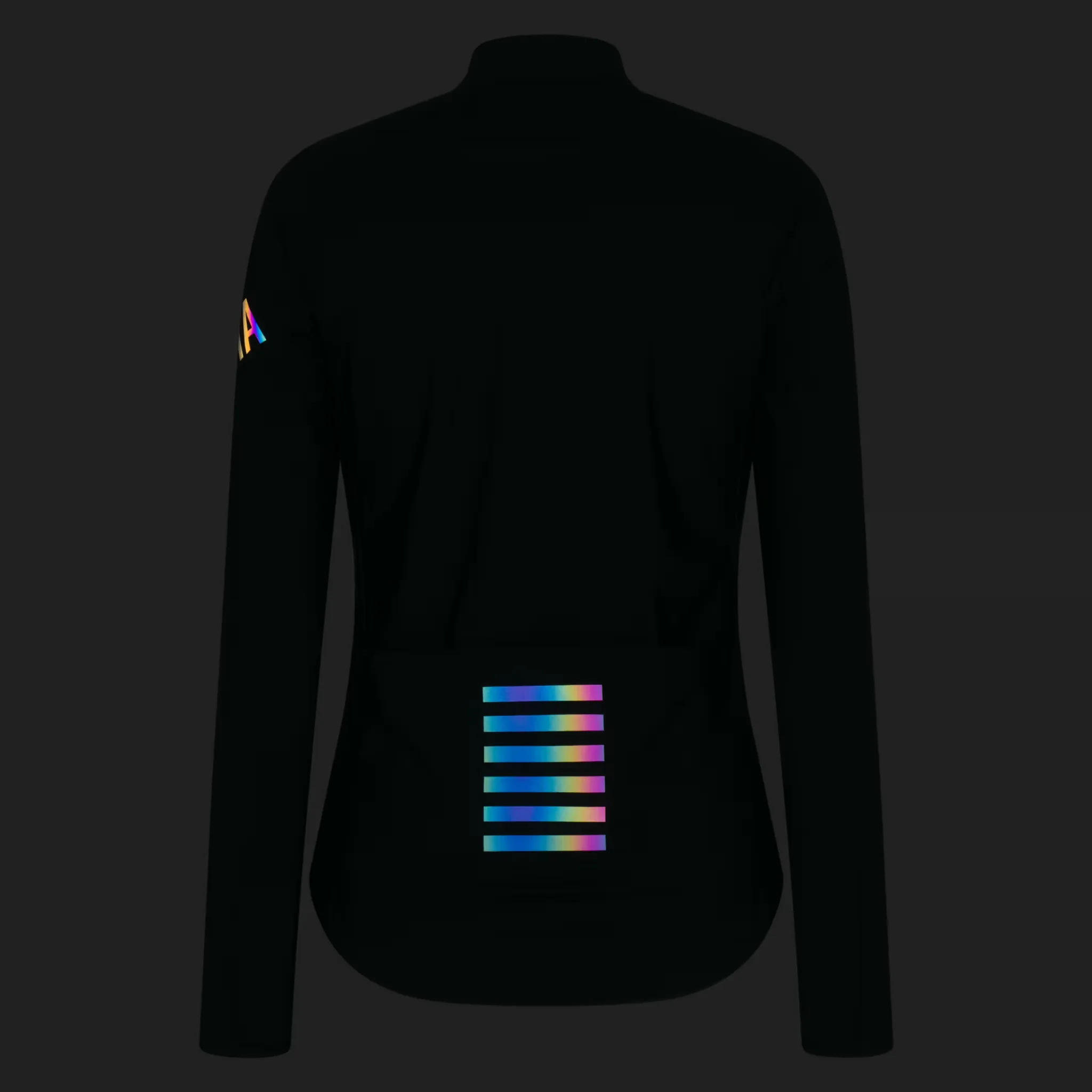 Rapha Pro Team Women's Long Sleeve Shadow Jersey Black/White - Image 8