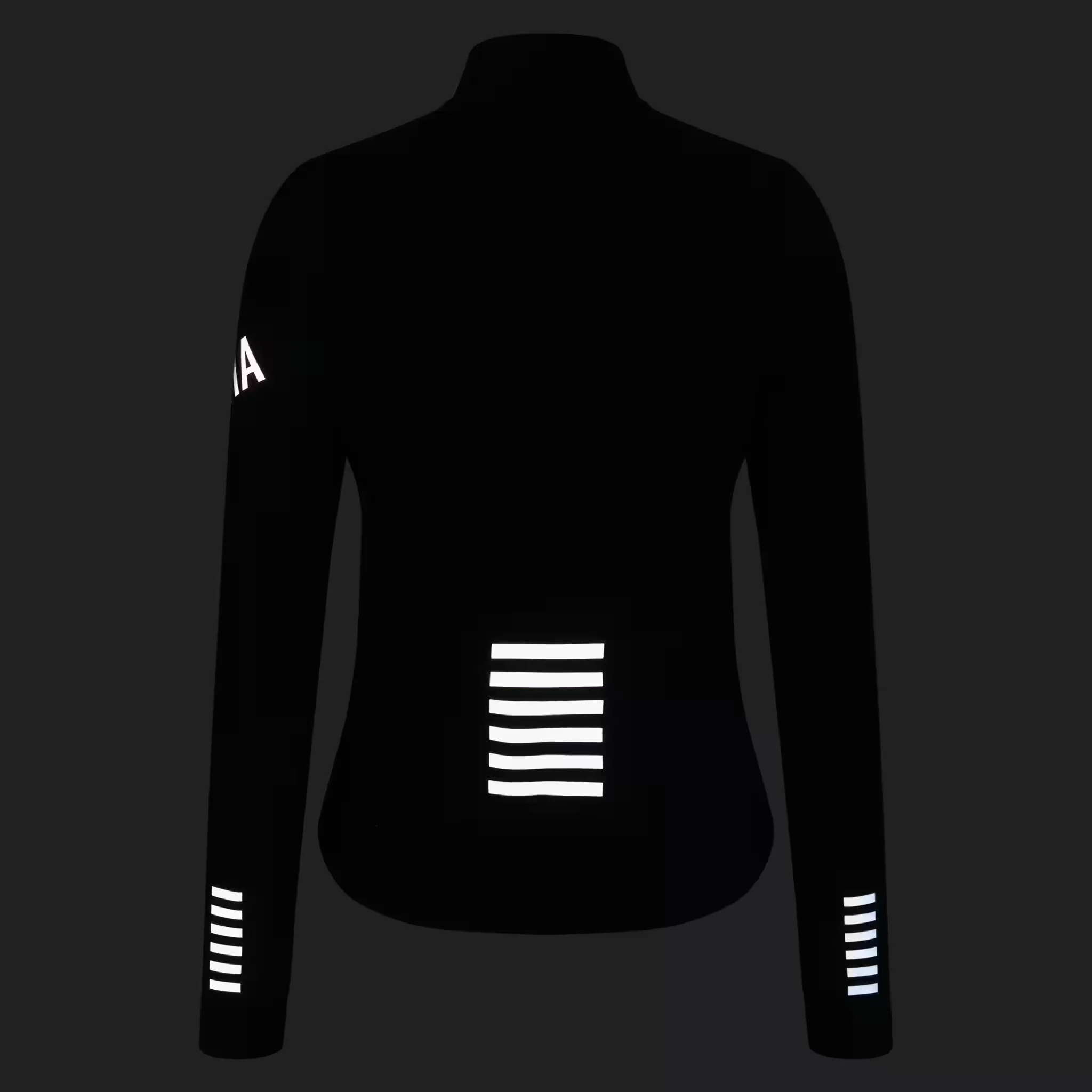 Rapha Pro Team Women's Shadow Winter Jacket Black/Silver Reflective - Image 8
