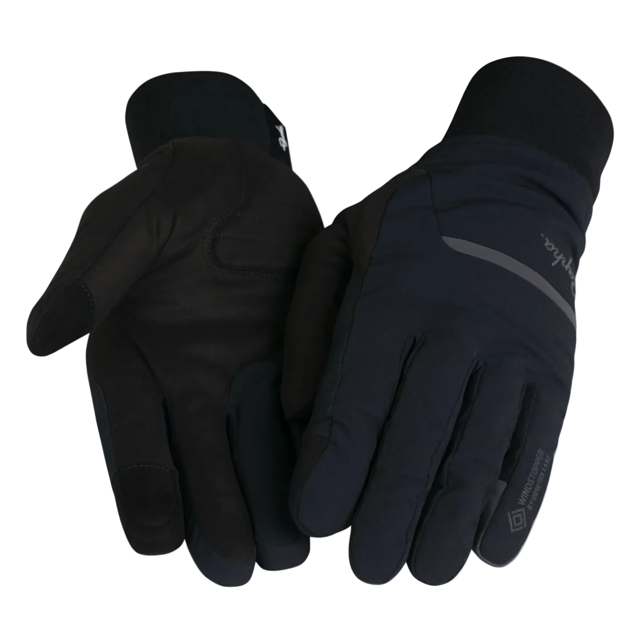 Rapha Windstopper Insulated Gloves Black/Grey Reflective