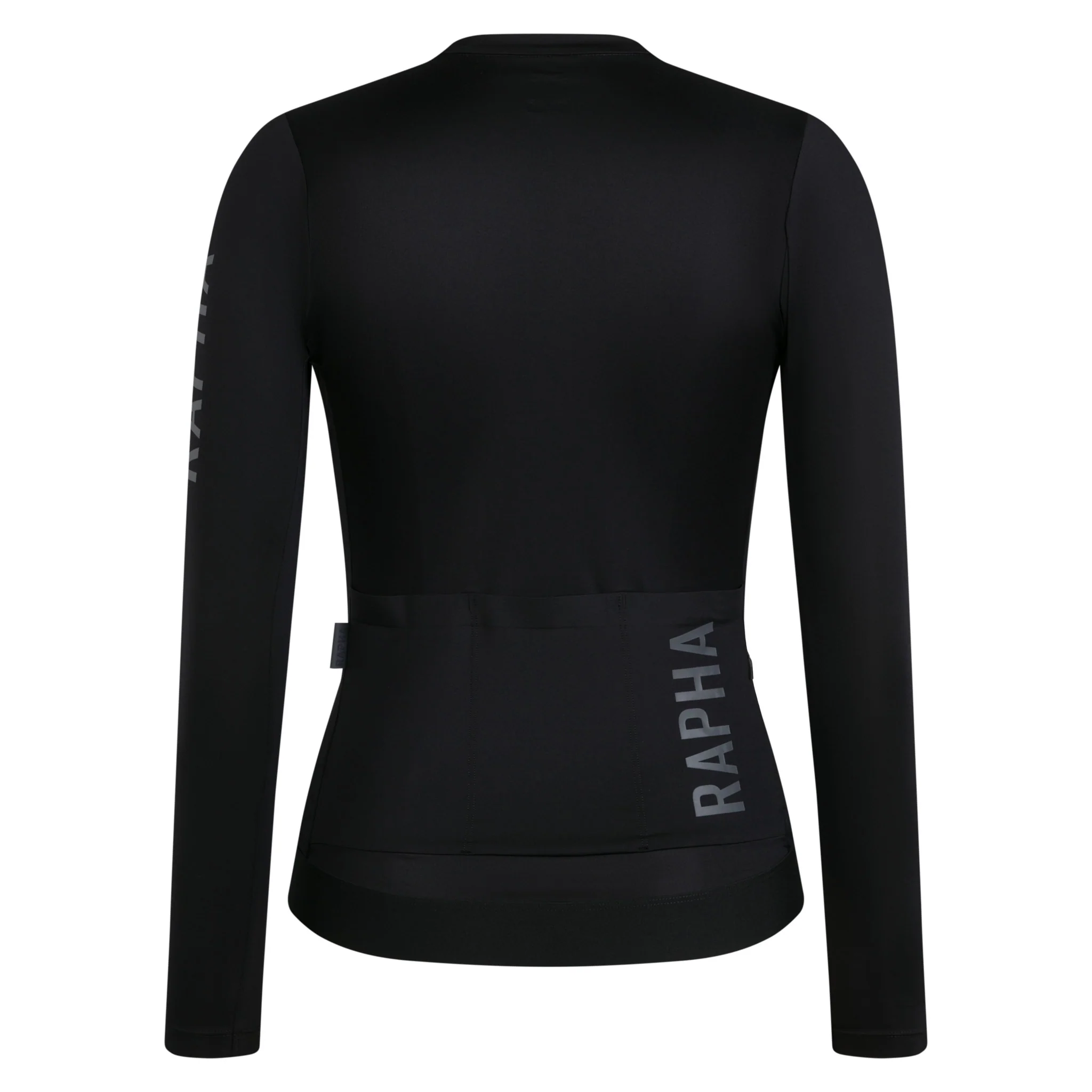 Rapha Women's Pro Team Longsleeve Lightweight Jersey III Black/Dark Grey - Image 2