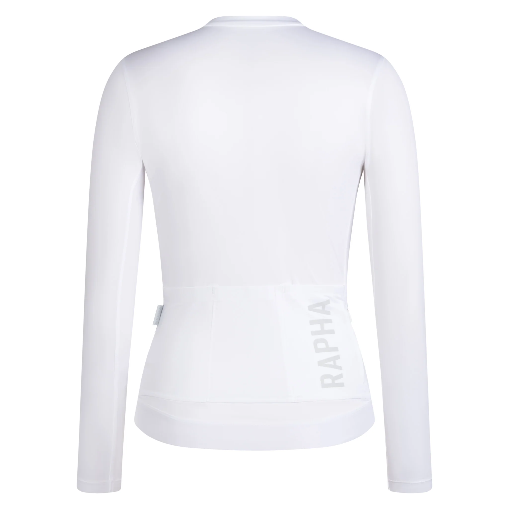 Rapha Women's Pro Team Longsleeve Lightweight Jersey III White/Silver - Image 2